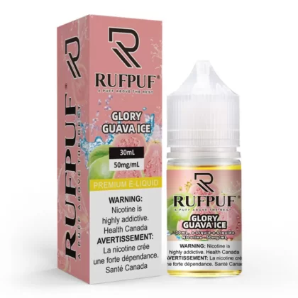 RufPuf Glory Guava Ice Nic Salt – 30ml - Vapebazaar Pk