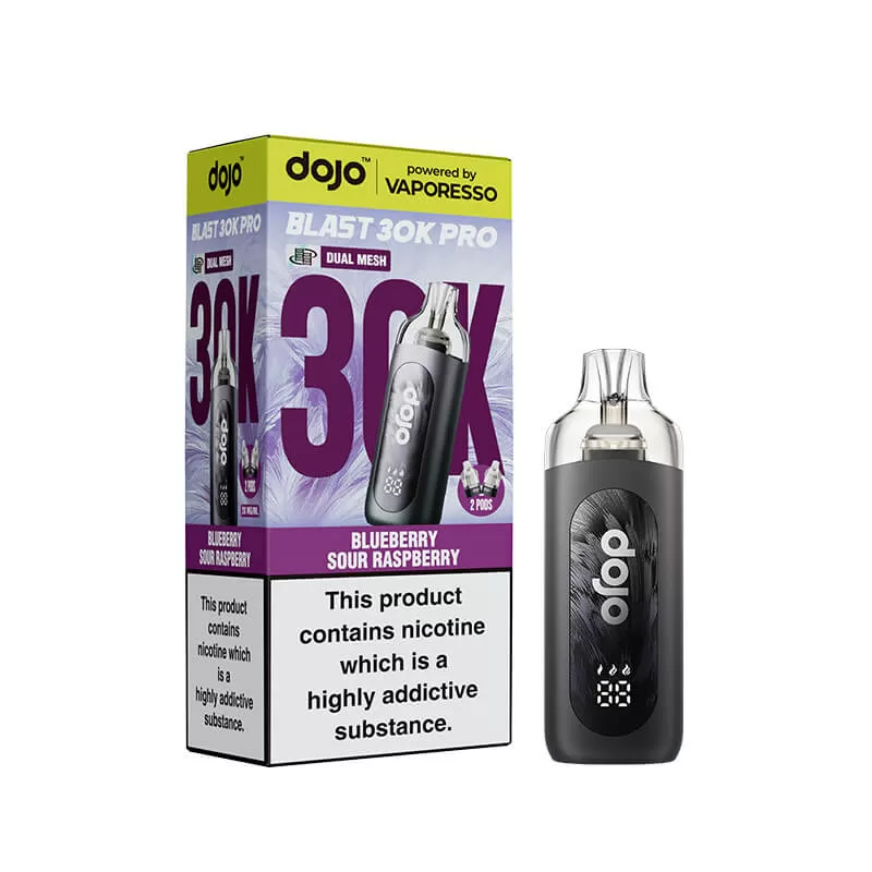 Vaporesso DOJO Blast 30K Pro Prefilled Pod Kit - Strawberry Edition - Vapestore Co