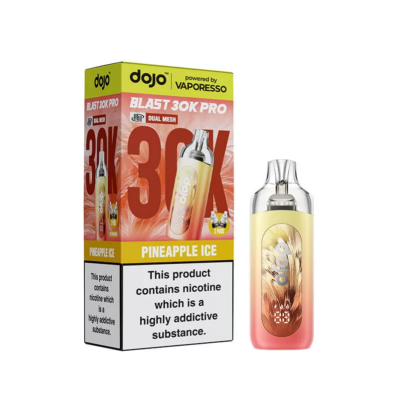 Vaporesso DOJO Blast 30K Pro Prefilled Pod Kit - Strawberry Edition - Vapestore Co - Image 2