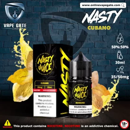 Cubano - Nasty 30ml - 35 mg / 30 ml