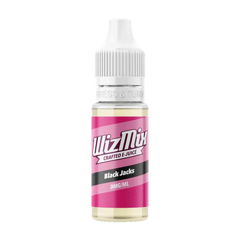WizMix Black Jacks - 10ml - 18mg - Vape Product (DE1B24)