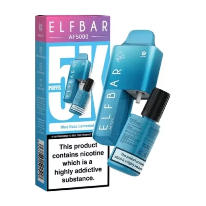Blue Razz Lemonade Elf Bar AF5000 Kit 5000 Puffs