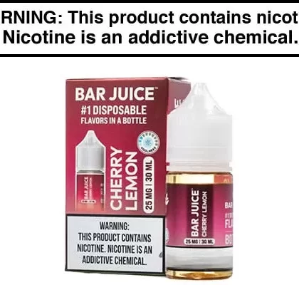 CHERRY LEMON BY BAR JUICE BJ15000 SALTS 30ML - Vapejuice