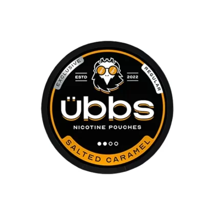 Übbs Salted Caramel Nicotine Pouches - Strength#Regular 6mg (2D2E4B)