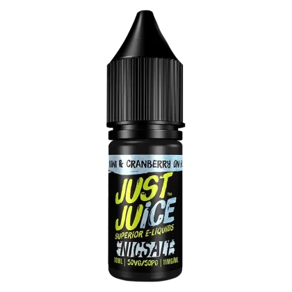 Kiwi & Cranberry on Ice Nic Salt E-Liquid 10ml by Just Juice