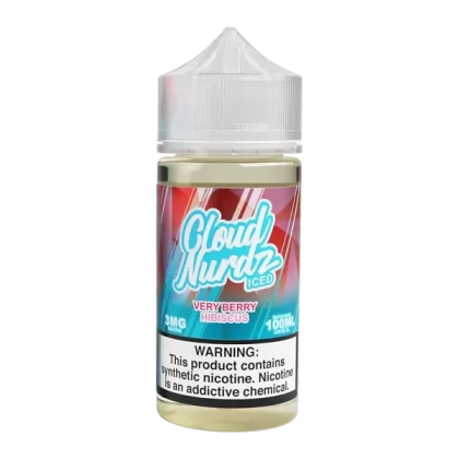 Very Berry Hibiscus Cloud Nurdz Iced eJuice - Customer Group#Consumer~Nicotine#3mg>6mg~Size#Single