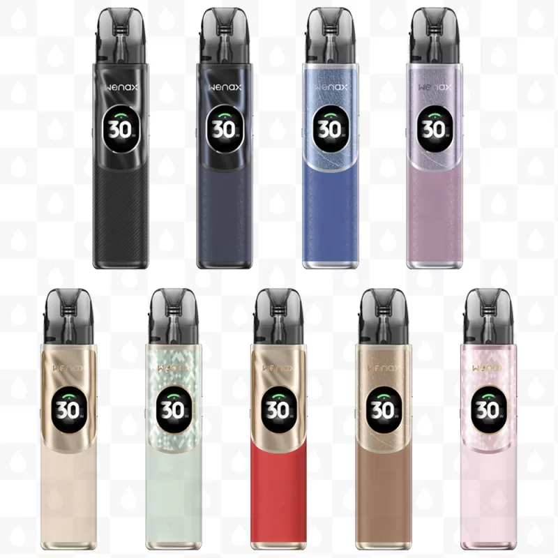 Geekvape Wenax Q2 30W Pod System Kit - Vinca Blue, Powder Pink