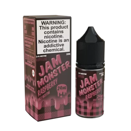 Jam Monster Salt - Raspberry - 30ML E-Liquid - 24MG
