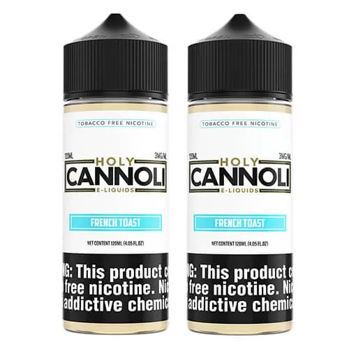 Holy Cannoli French Toast 2 Bottle Bundle - 200mL (2x100mL); Vape Product, Vape Product
