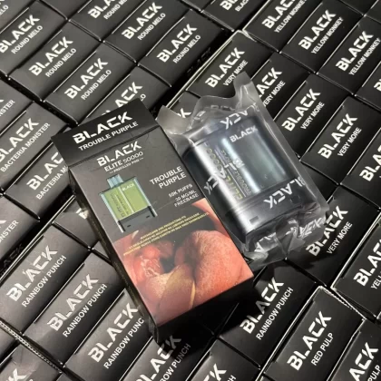 Black Elite 50k prefilled pod - Rainbow Punch - Nerdz Candy