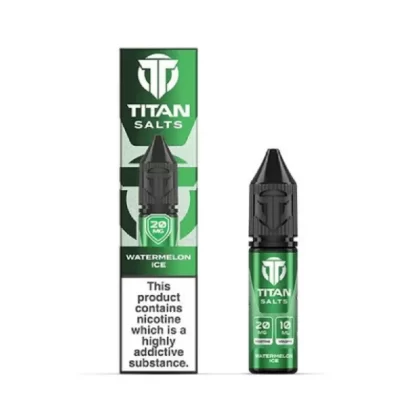 Titan Salt Watermelon Ice Nic Salt E Liquid - Strength#10mg>20mg (1CDE49)