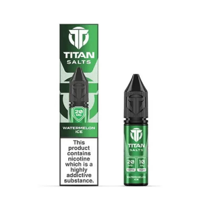 Titan Salt Watermelon Ice Nic Salt E Liquid - Strength#10mg>20mg (1CDE49)