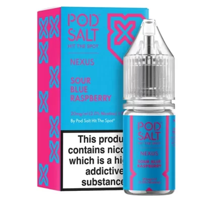 Sour Blue Raspberry Nexus Pod Salt Nic Salt E-Liquid
