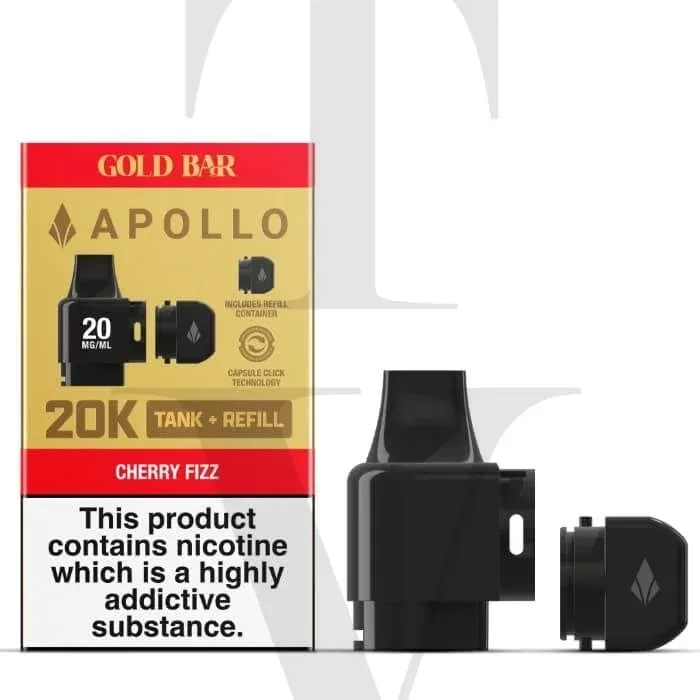 GOLD BAR APOLLO PREFILLED POD & REFILL 5 X MULTIPACK