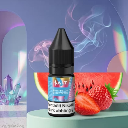 Salt Cristallite Liquid – Watermelon Strawberry - VapeApe; 20mg/ml