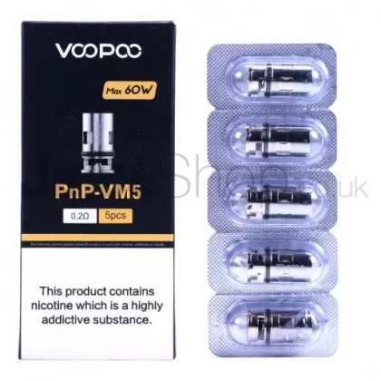 VooPoo PnP-VM5 Coils (0.2Ω) - Vape Store