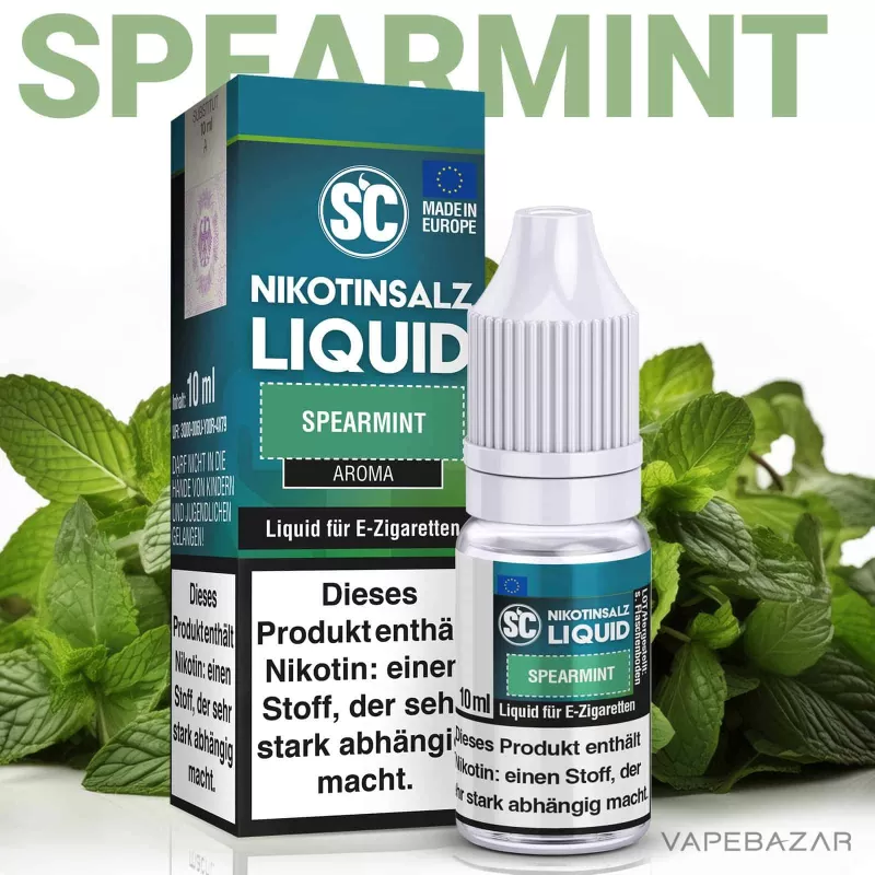 SC Salt Liquid – Spearmint - Vapebazar
