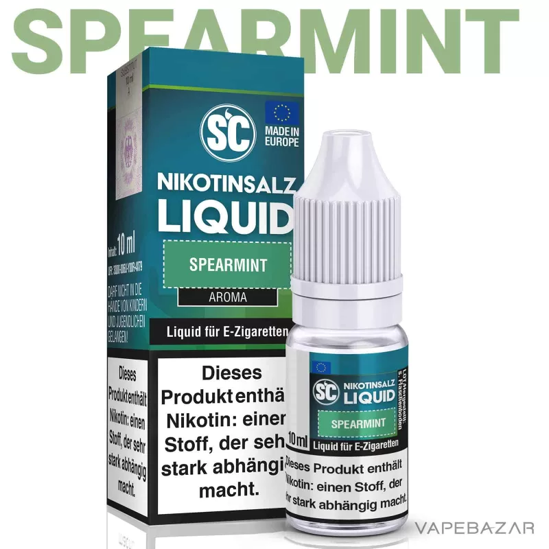 SC Salt Liquid – Spearmint - Vapebazar - Image 2