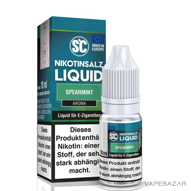 SC Salt Liquid – Spearmint - Vapebazar - Image 3