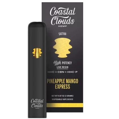 Coastal Clouds Live Resin HHC/ HHC-P/CBN Vaporizer – 2000mg