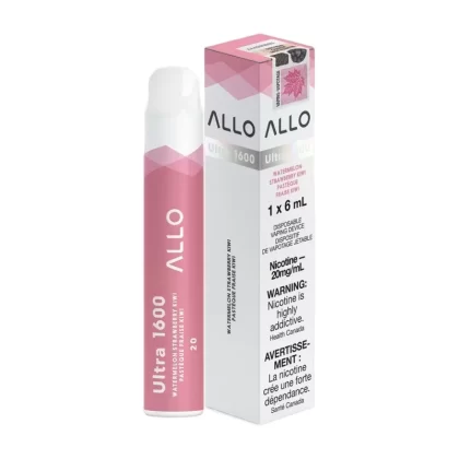 ALLO Ultra 1600 Disposable Vape – Watermelon Strawberry Kiwi