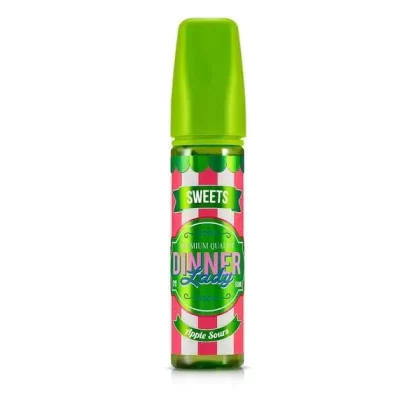 APPLE SOURS E LIQUID BY DINNER LADY – SWEETS 50ML 70VG