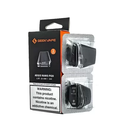 Geekvape Aegis Nano Replacement Vape Pods 2-Pack - Beyondvape