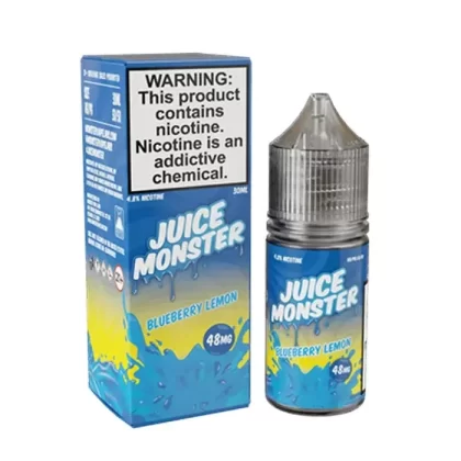Blueberry Lemon Nicotine Salt by Juice Monster - Size#30ml~Nicotine#24MG>48MG