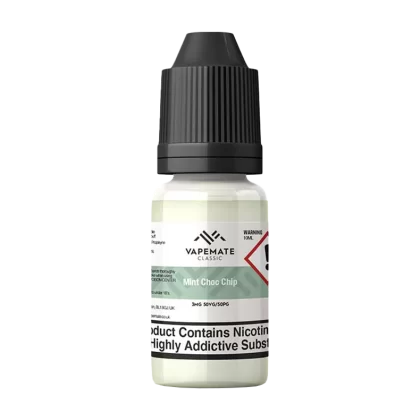Vapemate Classic Mint Choc Chip 10ml - 3mg - Vape Product (7D4707)
