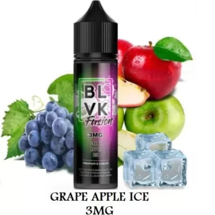 Buy Grape Apple Ice 60ml Buy Blvk Fusion E-Juice Online