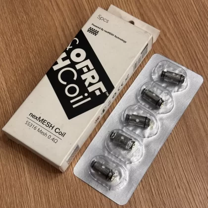Smok OFRF Nexmesh pod SS316 Mesh 0.4ohm Replacement Coil - 5pcs/pack