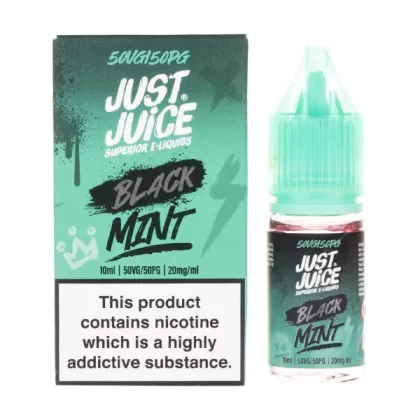Black Mint Nic Salt E-Liquid by Just Juice - 5mg