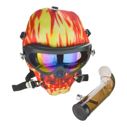 Silicone Mask Bong – 11in