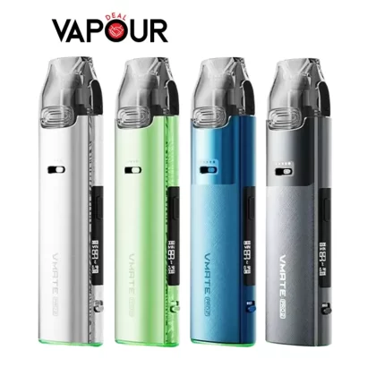 Voopoo Vmate Pro 2 Pod Kit - Gilt Black, Fresh Green