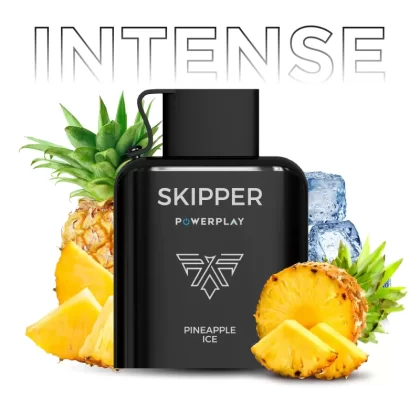 Skipper Powerplay Intense – Pineapple Ice Disposable Pod (16000 Puff) (50Mg)