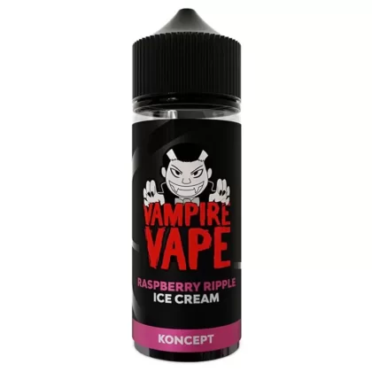 Vampire Vape Koncept Raspberry Ripple Ice Cream - 100ml 70/30