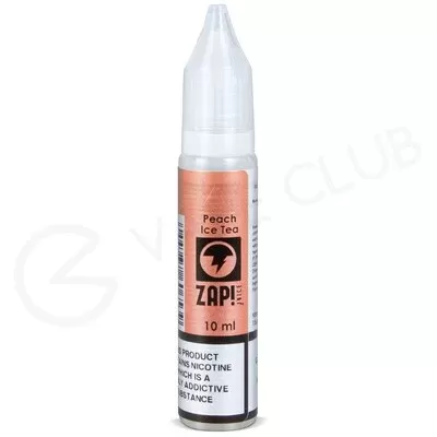 Peach Ice Tea Nic Salt E-Liquid by Zap! Juice