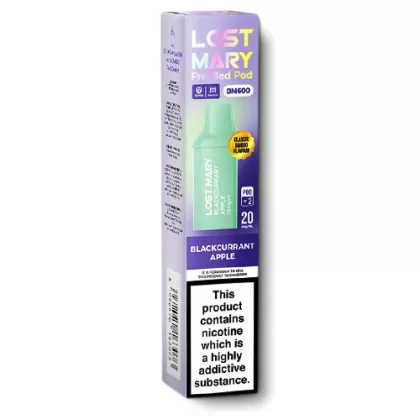 Blackcurrant Apple BM600 Pods by Lost Mary - 20 mg/ml (88AD77)