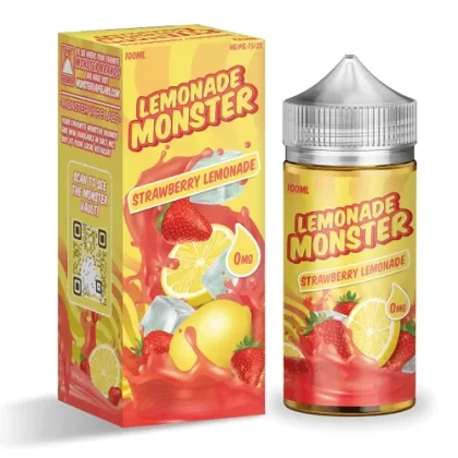 Strawberry Lemonade 100ml Vape Juice – Lemonade Monster - Eightvape