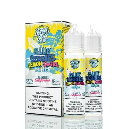 The Finest E-Liquid - Sweet & Sour - Blue Berries Lemon Swirl ICE - 120ml (DISCONTINUED) - 3mg