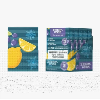 Zoom Pods STLTH Compatible – Blue Lemon Ice