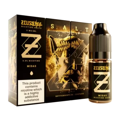 Midas Nic Salt By Zeus Juice - 10MG