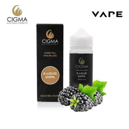 Cigma e-Liquid – Blackberry 0mg 100ml Shortfill | Cigee