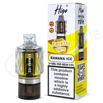 Banana Ice Higo Krystal Max Refill Pod