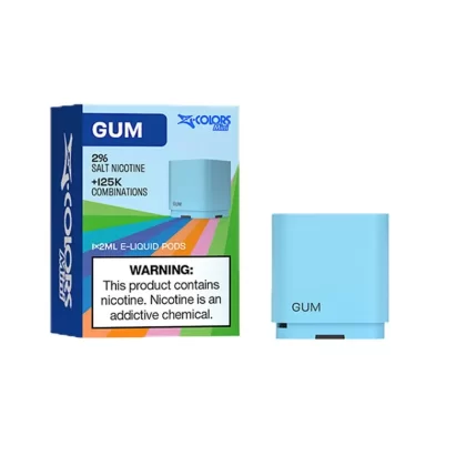 Zlabs Zcolors Mini Gum Pod - Nicotine Strength#Gum