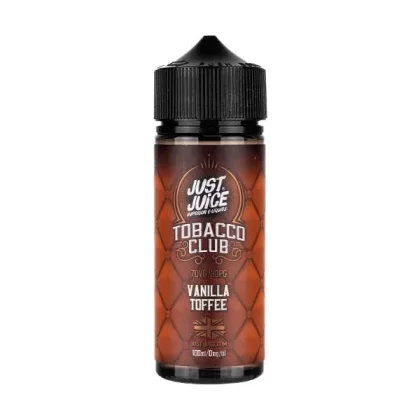 Vanilla Toffee Tobacco 100ml Shortfill E-Liquid by Just Juice