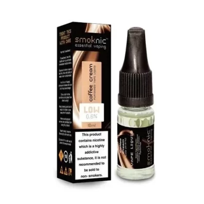 COFFEE CREAM E LIQUID BY SMOKNIC 10ML 70VG