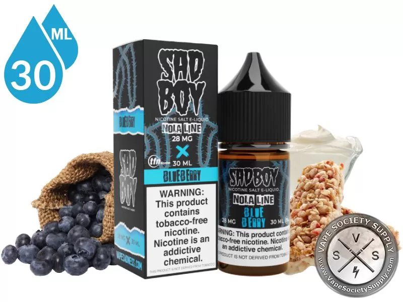 Nola Blueberry by SadBoy Salts 30ml
