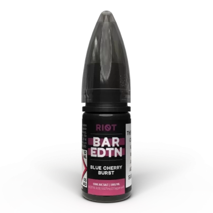 Blue Cherry Burst Nic Salt By Riot Squad BAR EDTN