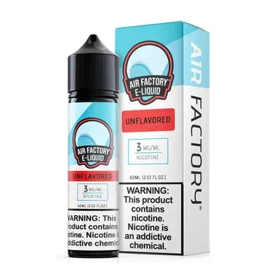Unflavored Air Factory E-Liquid 60mL